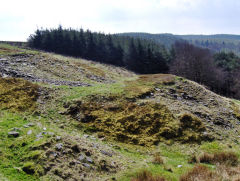 
Quarry at head of Nant Carn, Cwmcarn, April 2009